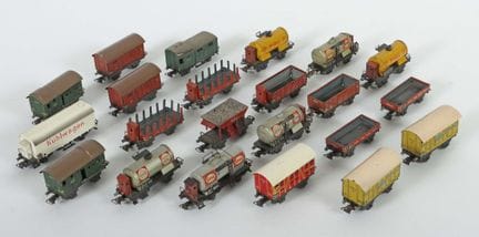 22 wagons de marchandises Märklin, échelle H0, pri