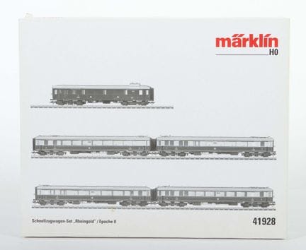 Lot de wagons Märklin, échelle H0, n° 41928, lot d