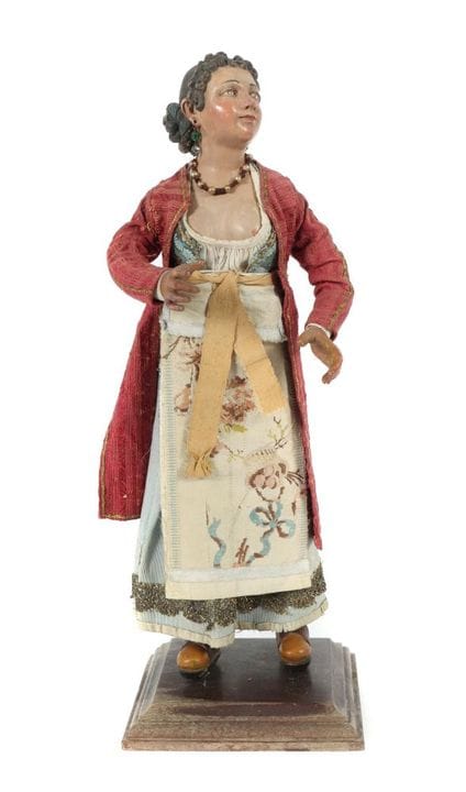 Neapolitan crib figure, Italy, 18th century, Proci