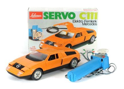 Elektro Mercedes Schuco Servo Modell C111, M 1:16,