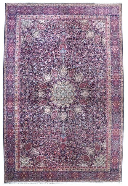 Tabriz mit Ardebil-Muster Nordwestpersien, wohl um