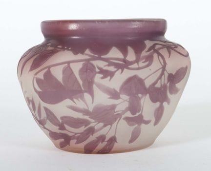 "Glycines" Vase by Emile Gallé, Nancy, ca. 1908–20