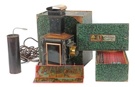 Laterna Magica Jean Schönner, Nürnberg, um 1900, B