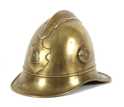Casco de bombero de alrededor de 1900, Stuttgart-B