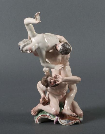 The Rape of the Sabine Women by Johann Friedrich L