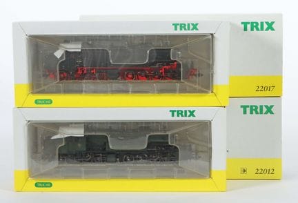 2 locomotives Trix, échelle H0, n° 22012, locomoti