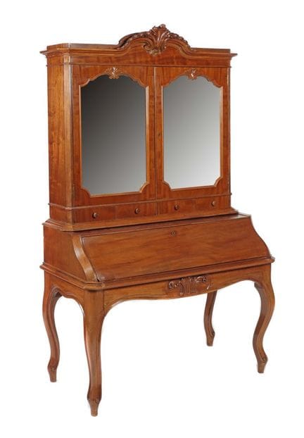 Aufsatzsekretär im Luigi Filippo-Stil Italien, 1. 