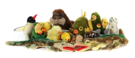 Lot d'animaux aquatiques Steiff, 5377/12 Caneton C