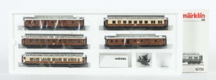 Lot de wagons Märklin, échelle H0, n° 42755, lot d