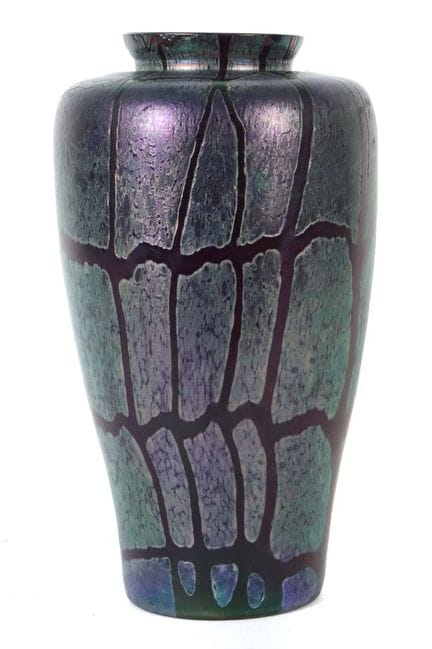Large Wilhelm Kralik Sohn vase, Eleonorenhain, c. 