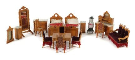 Ensemble de mobilier de salon datant des années 19