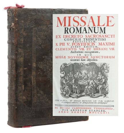 Missale Romanum ex decreto sacrosancti concilii Tr