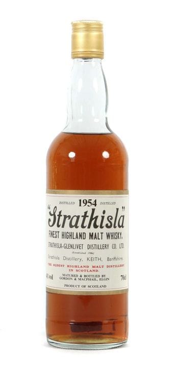 1 bottle of Strathisla-Glenlievet Distillery whisk