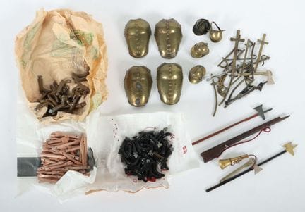 Équipement pour marionnettes : 4 pièces d'armure /