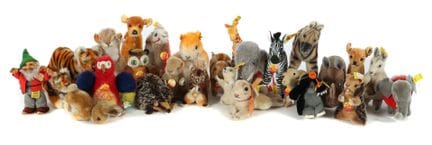 Lot d'animaux Steiffe, 27 pièces au total, années 