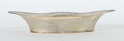 Bowl, Germany, 20th century, 800 silver, approx. 2