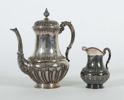 Coffee pot &amp; milk jug by Koch &amp; Bergfeld, 