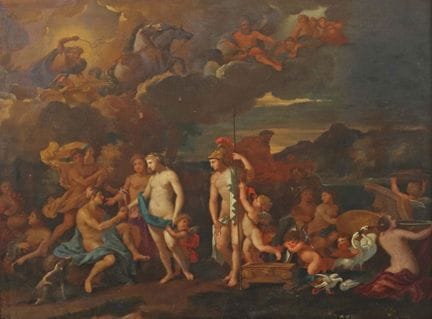 Pittore/copista del XIX secolo. “Il giudizio di Pa