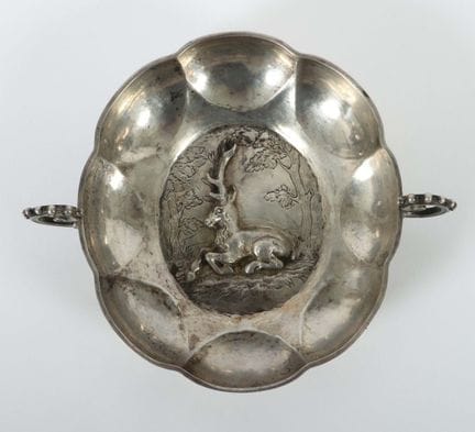 Wine-tasting bowl by B. Neresheimer &amp; Söhne, H