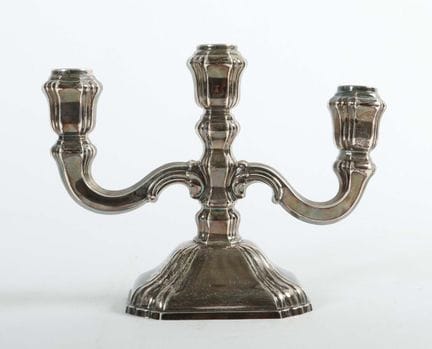 Three-candle candlestick by the Kühn Brothers, Sch