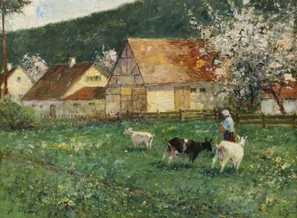 Klarl, Josef 1909 - 1986, pittore tedesco. “Primav