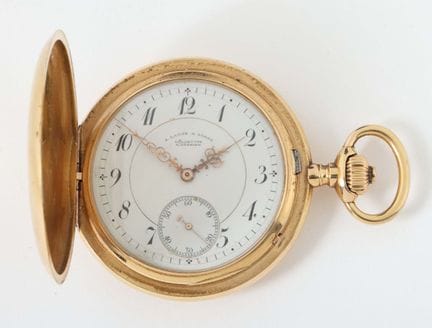 朗格（Lange &amp; Söhne）萨沃内特表，20世纪初，750黄金萨沃内特表，朗格（Lan