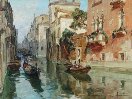 Brombo, Angelo 1893 - 1962, pittore italiano. “Ven