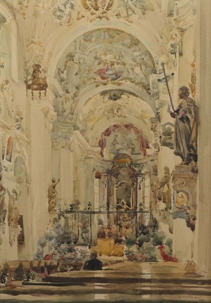 Pörner, Erich Albrechtsdorf 1907 - 1982 Ellwangen.