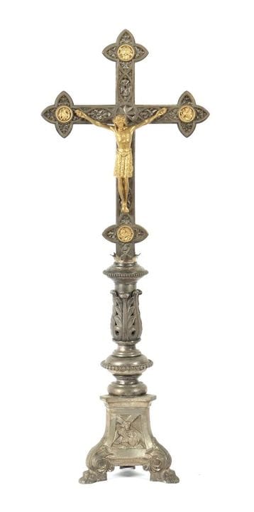 Free-standing crucifix, Southern Germany, early 20