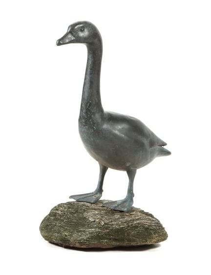 20th-century sculptor. Goose garden sculpture, met