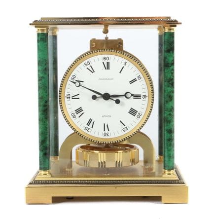瑞士积家（Jaeger LeCoultre）Atmos Vendome 座钟，1960/70 年代，
