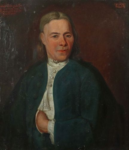 Pittore del XVIII secolo. “Ritratto di Jacob Beute