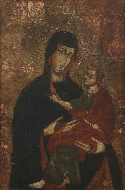 Pittore peruviano del XVIII/XIX secolo. “Maria de 