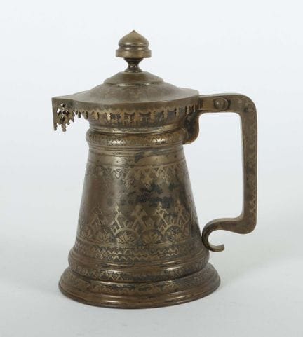 Russian lidded tankard by S. M. Ikonnikov, Moscow,