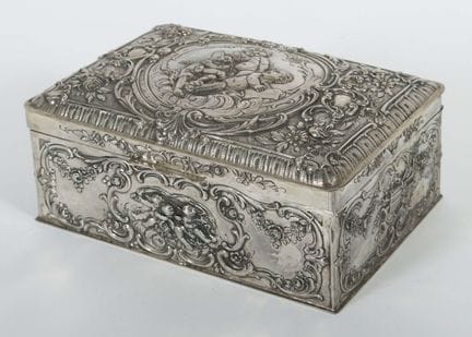 Lidded box by Albert Bodemer, Ellmendingen-Keltern