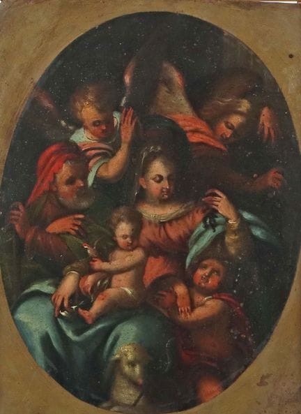 Pittore/copista del XVIII/XIX secolo. “La Sacra Fa