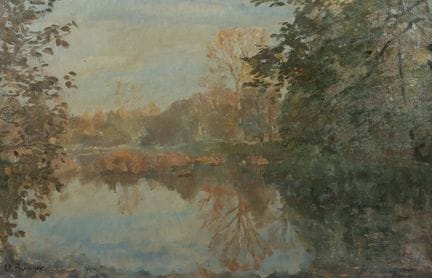 Reiniger, Otto (Stoccarda 1863 - 1909), nella tenu