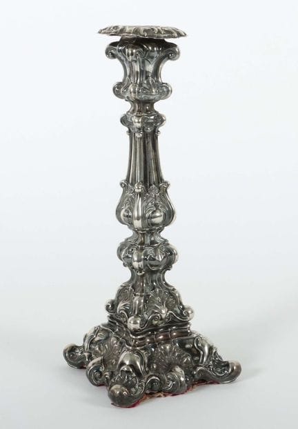 Single-candle candlestick, second half of the 19th