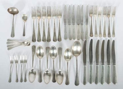 Bruckmann &amp; Söhne dinner cutlery set, Heilbron