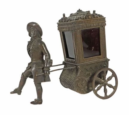 19th/20th-century sculptor. Bronze, patinated, ful