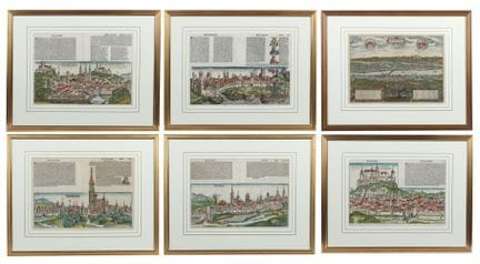 16th-century graphic artist. Collection of book pa