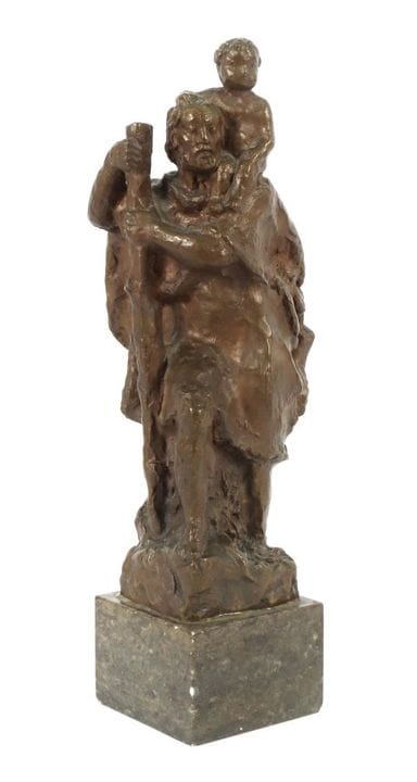 Sculptor of the 20th century ''St. Christopher'', 
