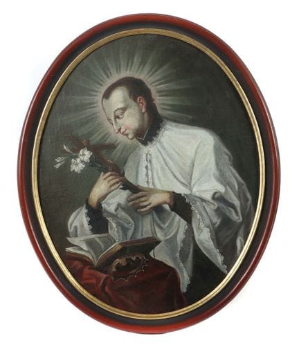 Pittore del XVIII/XIX secolo “Aloisius von Gonzaga