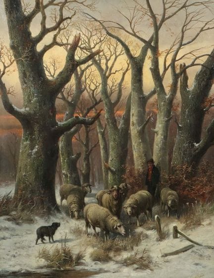Leeuw, Alexis de 1822 - 1900, pittore belga di pae
