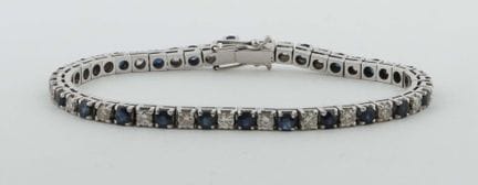 Bracelet serti de saphirs, XXe/XXIe siècles, brace