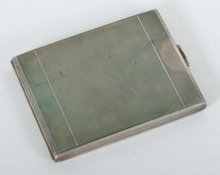 Franz Scheurle cigarette case, Schwäbisch Gmünd, d