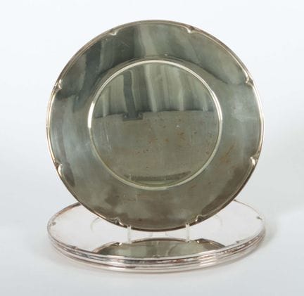 Set of 6 place plates by Robbe &amp; Berking, Flen