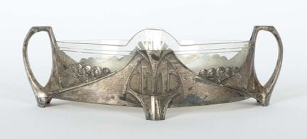 Art Nouveau jardiniere WMF, Geislingen, c. 1900/10