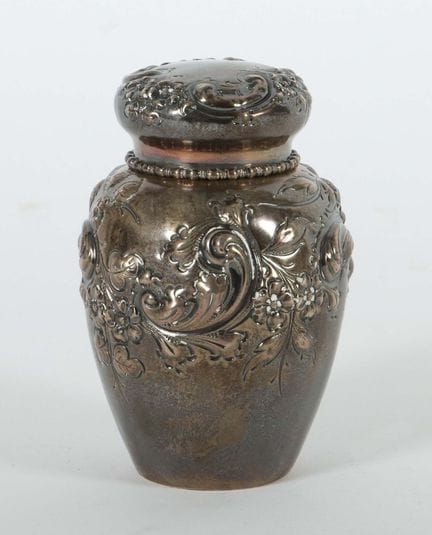 Tea canister, Black, Starr &amp; Frost, Gorham, 20
