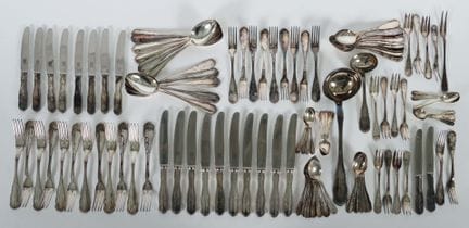 Dinner cutlery set for at least 10 people, Bruckma
